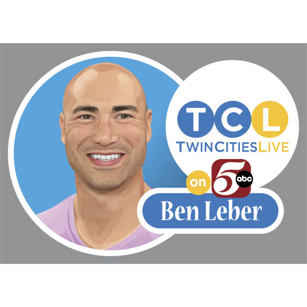 KSTP Ben Leber - 4" Sticker Thumbnail