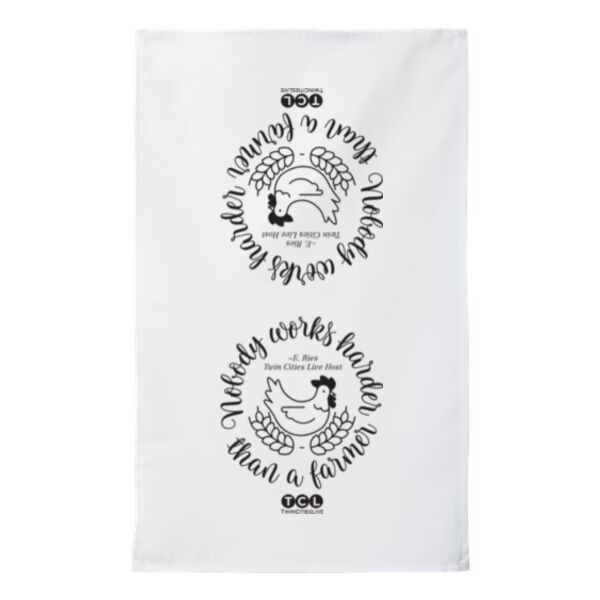 Liberty Bags Sublimation Tea Towel - Printed Logo Thumbnail