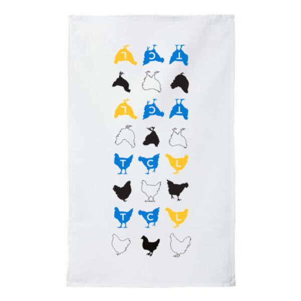 Liberty Bags Sublimation Tea Towel - Printed Logo Thumbnail
