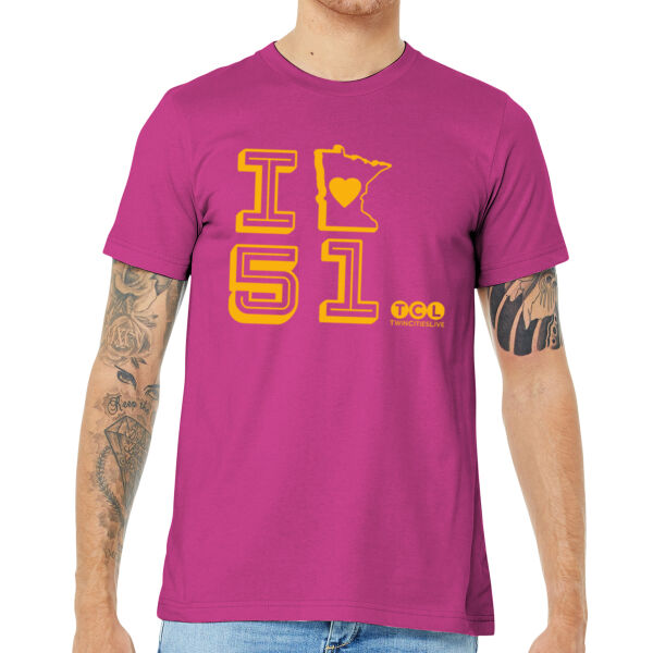 BELLA + CANVAS Unisex Jersey Short Sleeve Tee - Printed Logo Thumbnail