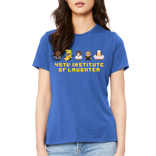 BELLA + CANVAS Womens Relaxed Jersey Short Sleeve Tee - Printed Logo Thumbnail