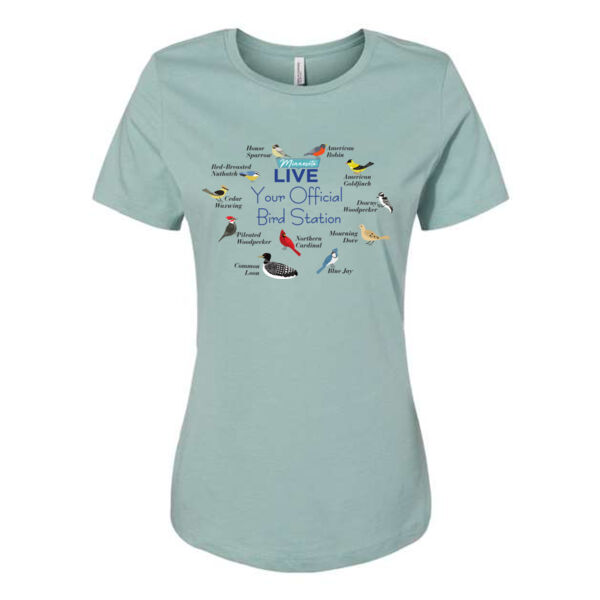 BELLA + CANVAS Womens Relaxed Jersey Tee - Printed Logo Thumbnail