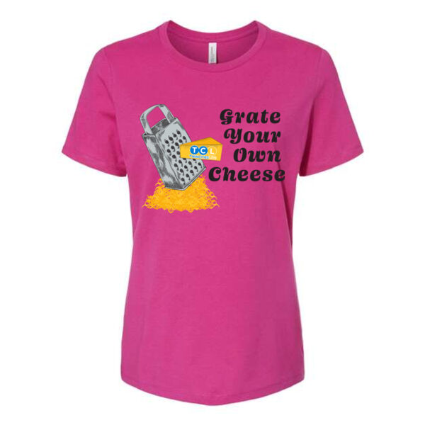 BELLA + CANVAS Womens Relaxed Jersey Tee - Printed Logo Thumbnail