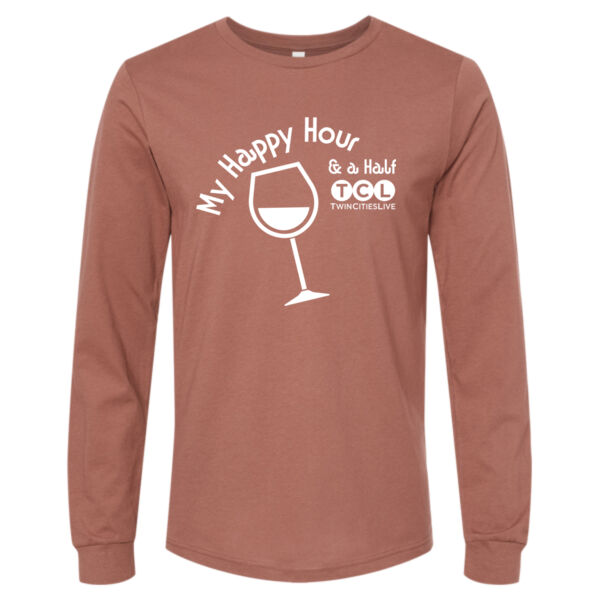 BELLA + CANVAS Unisex Jersey Long Sleeve Tee - Printed Logo Thumbnail