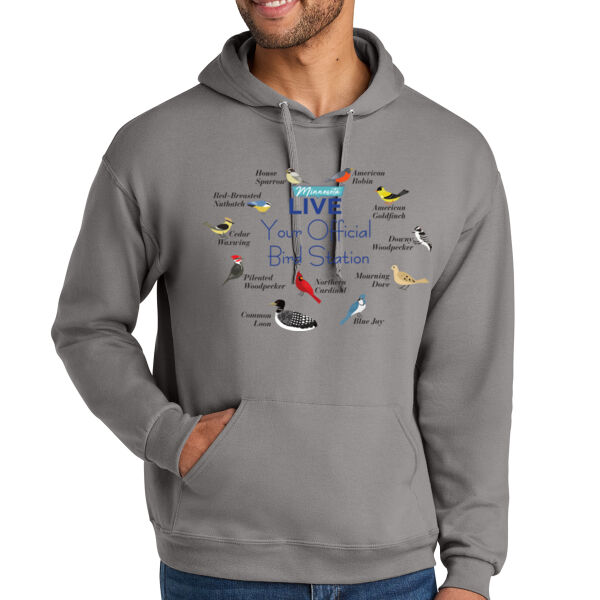 Jerzees Ultimate Unisex CVC Ring Spun Hooded Sweatshirt - Printed Logo Thumbnail