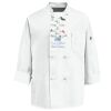 Eight Knot Button Chef Coat with Thermometer Pocket Thumbnail