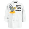 Eight Knot Button Chef Coat with Thermometer Pocket Thumbnail