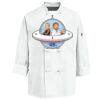 Eight Knot Button Chef Coat with Thermometer Pocket Thumbnail
