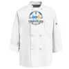 Eight Knot Button Chef Coat with Thermometer Pocket Thumbnail