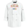 Eight Knot Button Chef Coat with Thermometer Pocket Thumbnail