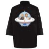 Ten Pearl Button Black Chef Coat Thumbnail
