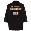 Ten Pearl Button Black Chef Coat Thumbnail