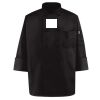 Black Knot Button Chef Coat Thumbnail